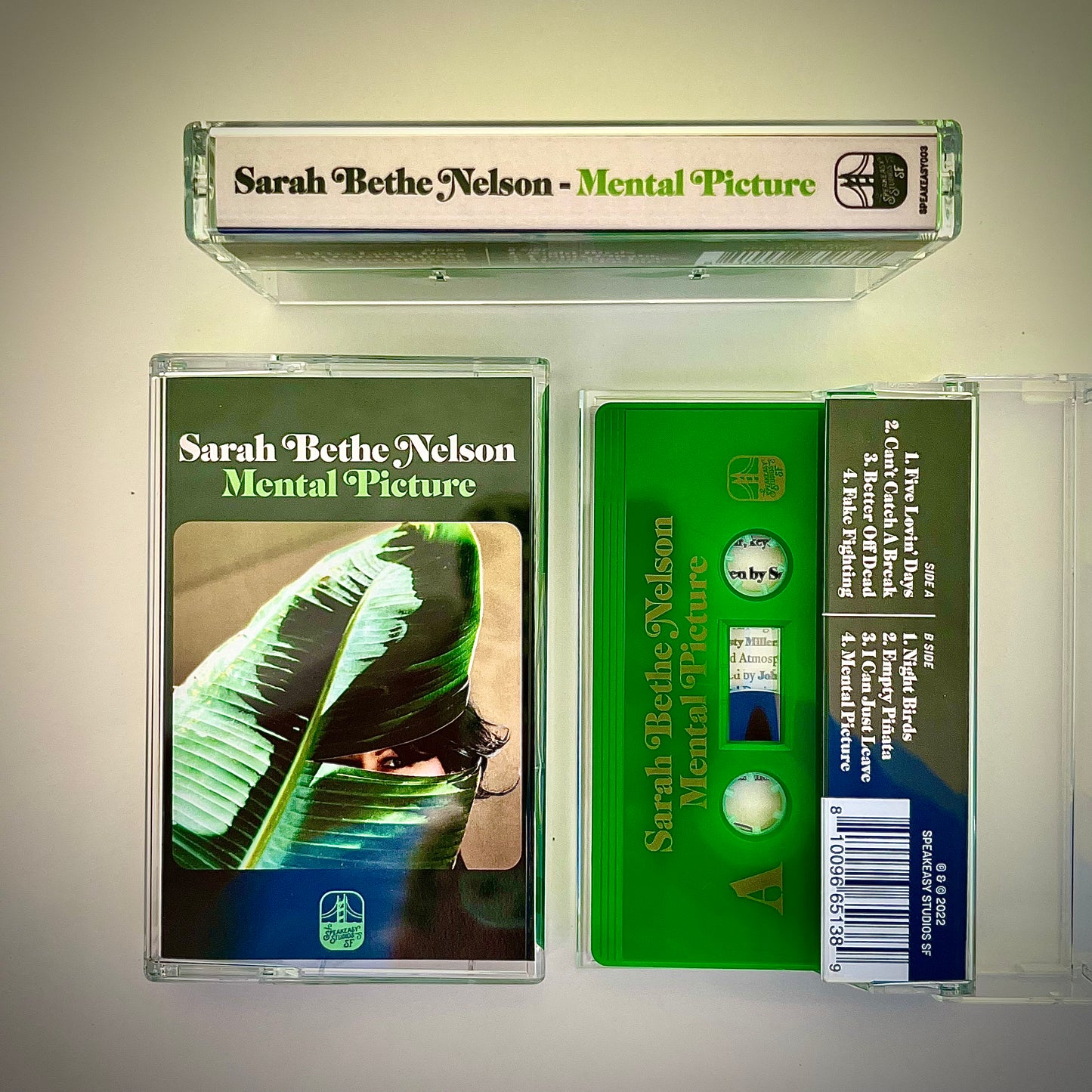 Speakeasy 003 - "Mental Picture" by Sarah Bethe Nelson - Cassette Tape