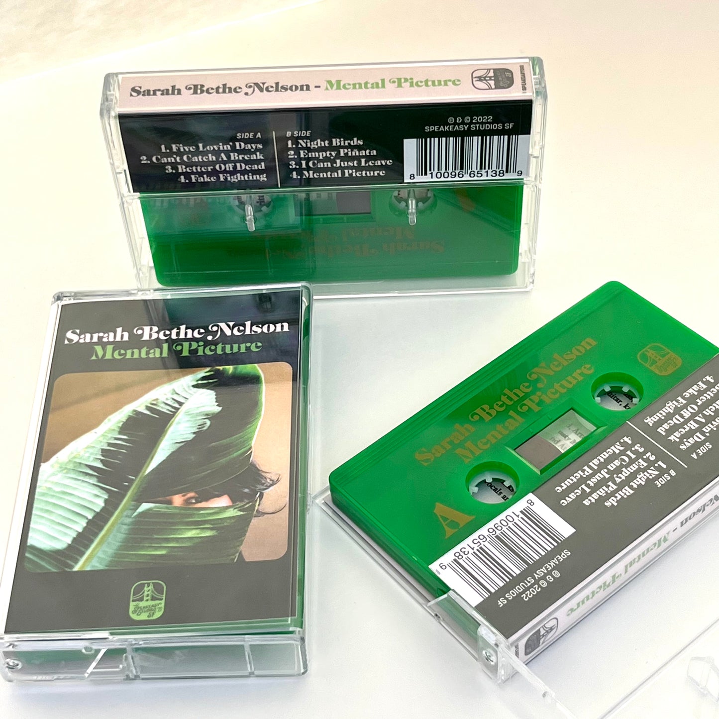 Speakeasy 003 - "Mental Picture" by Sarah Bethe Nelson - Cassette Tape