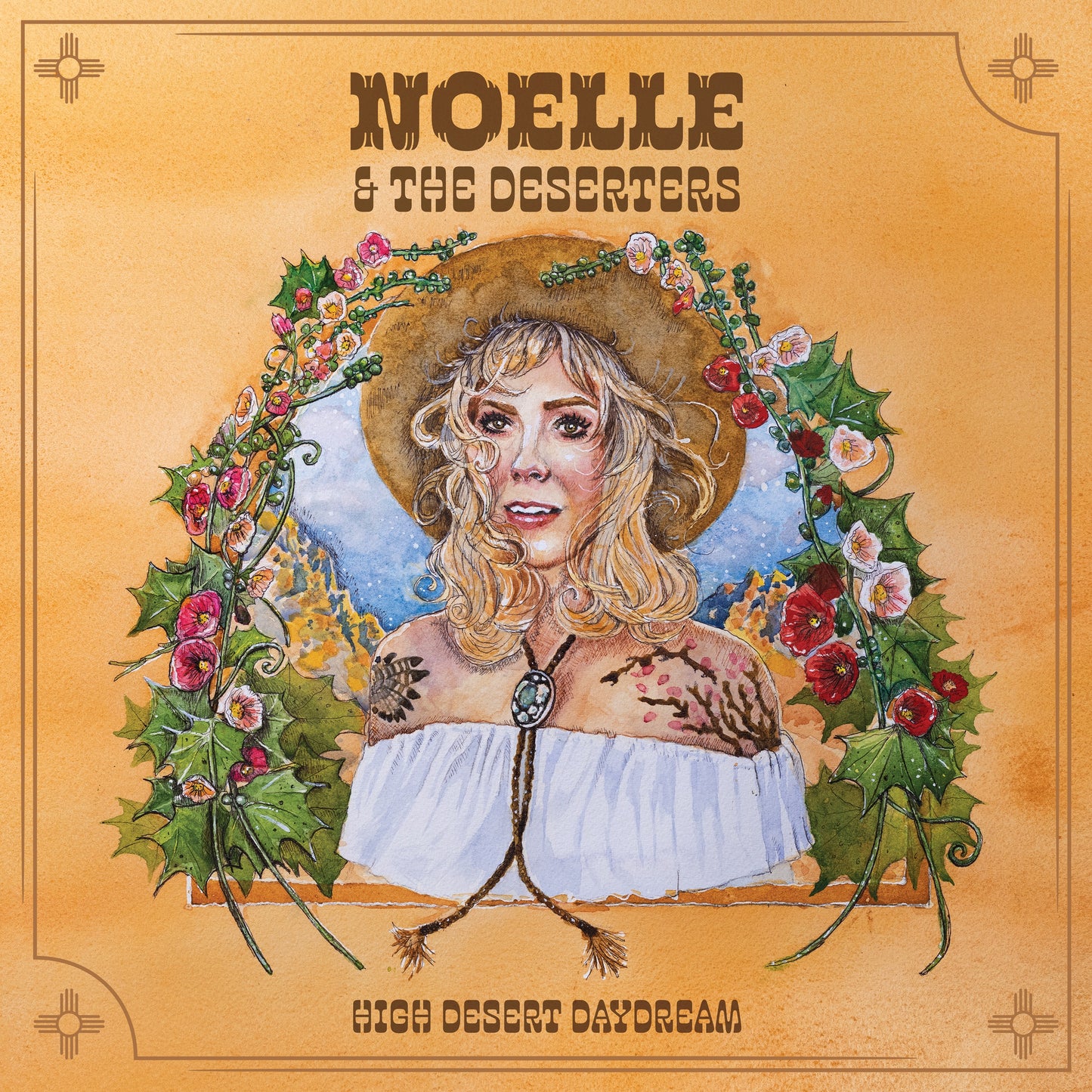 "High Desert Daydream" First Pressing Black Vinyl Limited Edition LP by Noelle & The Deserters