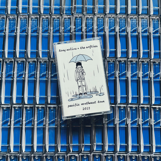 Tony Molina & The Softies Pacific Northwest Tour Tape!  Limited Edition Cassette