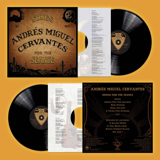 Speakeasy013 - LP "Songs For The Seance" by Andrés Miguel Cervantes - Limited Edition First Press Vinyl