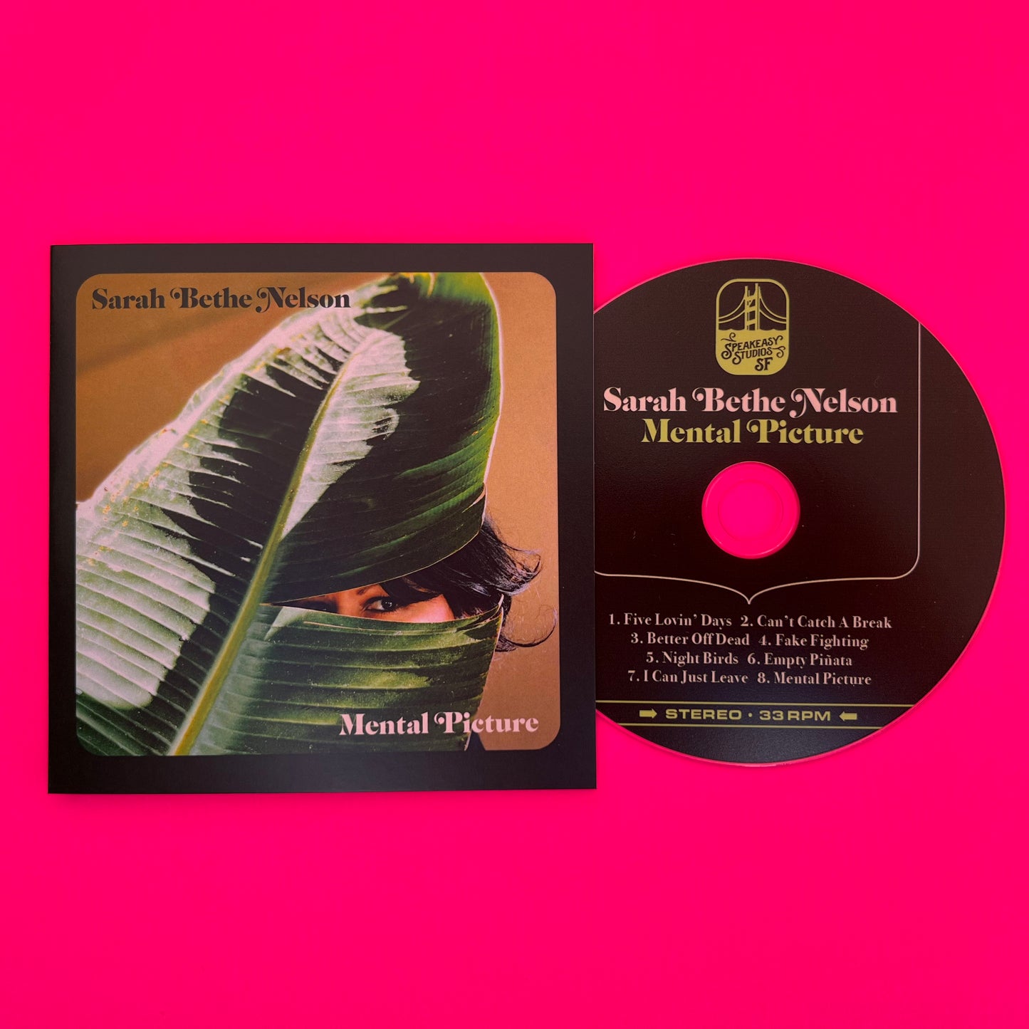 Speakeasy 003 - ‘Mental Picture’ CD by Sarah Bethe Nelson